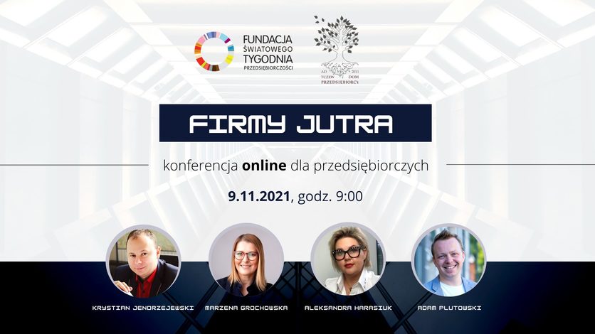 Firmy Jutra - konferencja online dla przedsiębiorczych
